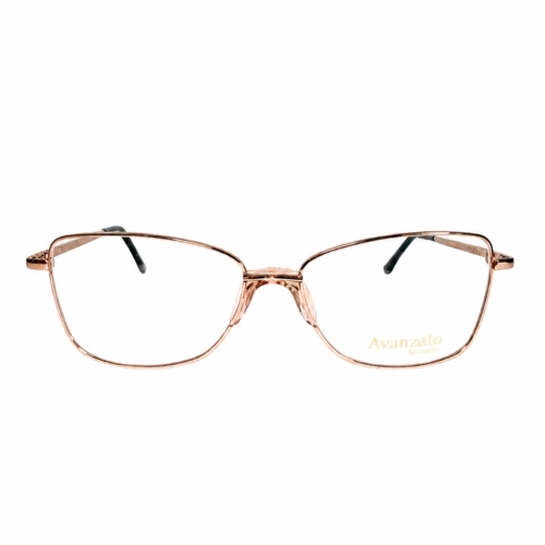 Armação de Grau Metal 870 54-18 Dourado Intenso com Ponte Anatômica - Avanzato Optical