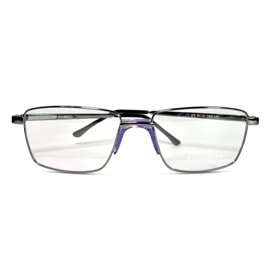 Armação de Grau Metal 878 56-20 com Ponte Anatômica - Avanzato Optical